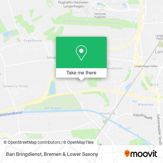 Bari Bringdienst map