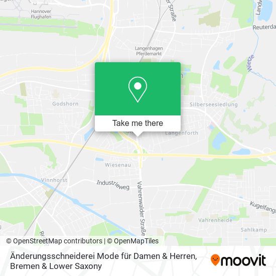 Änderungsschneiderei Mode für Damen & Herren map