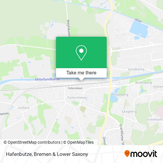 Hafenbutze map