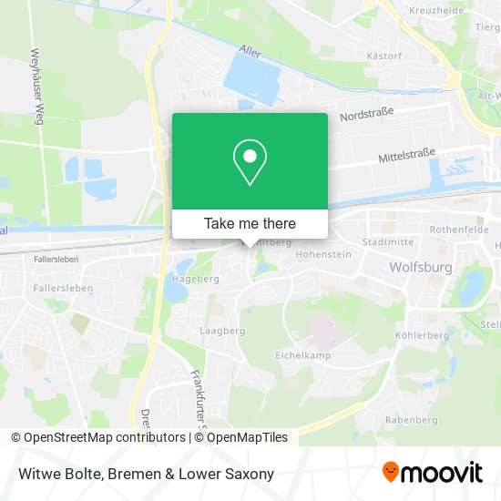 Witwe Bolte map