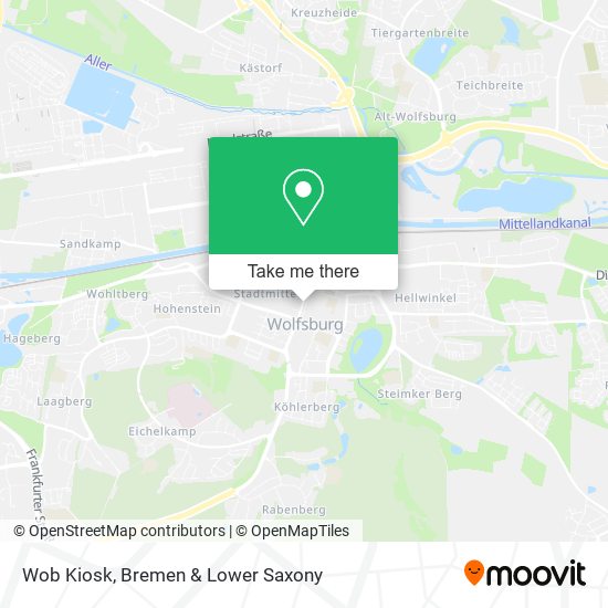 Wob Kiosk map