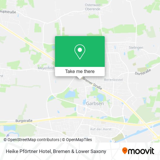 Heike Pförtner Hotel map