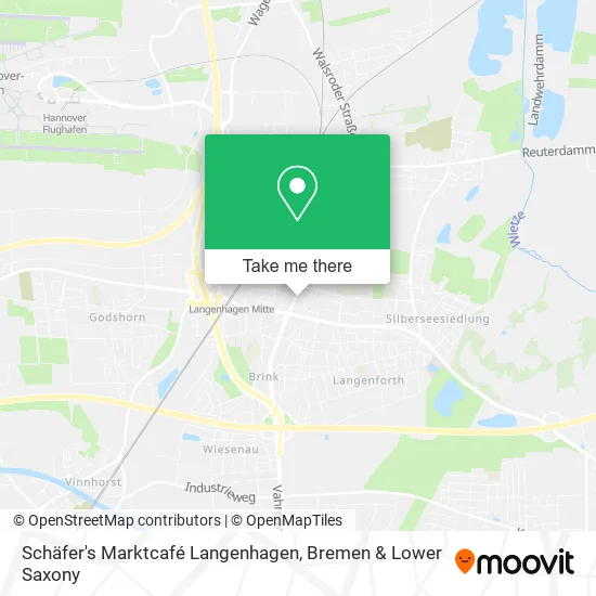 Карта Schäfer's Marktcafé Langenhagen