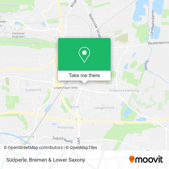 Südperle map