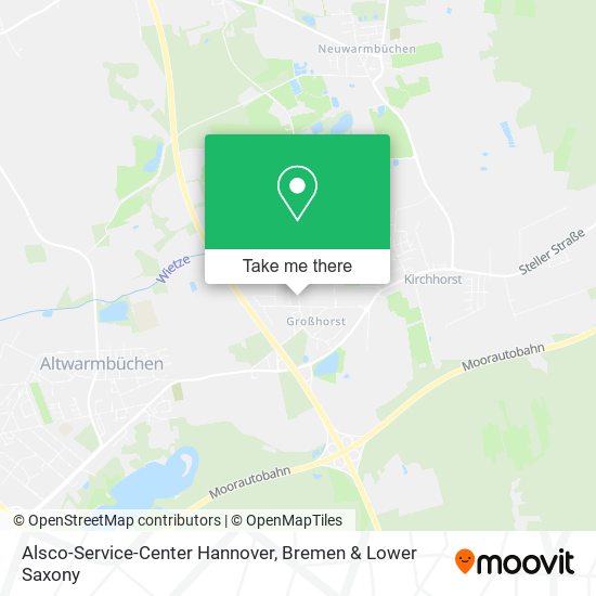 Alsco-Service-Center Hannover map