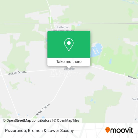 Pizzarando map