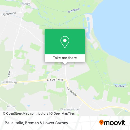 Bella Italia map