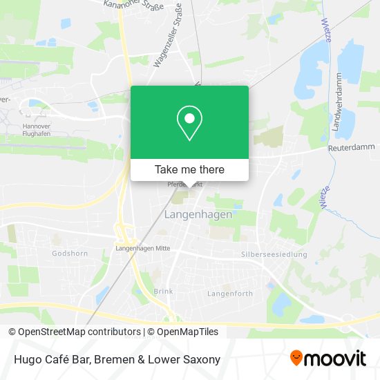 Hugo Café Bar map