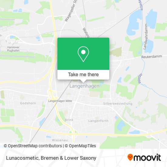 Lunacosmetic map