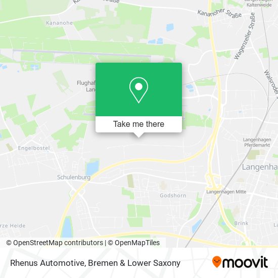 Rhenus Automotive map