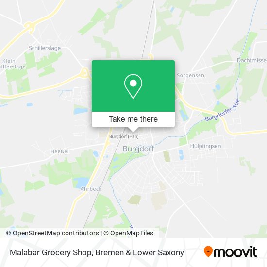 Malabar Grocery Shop map
