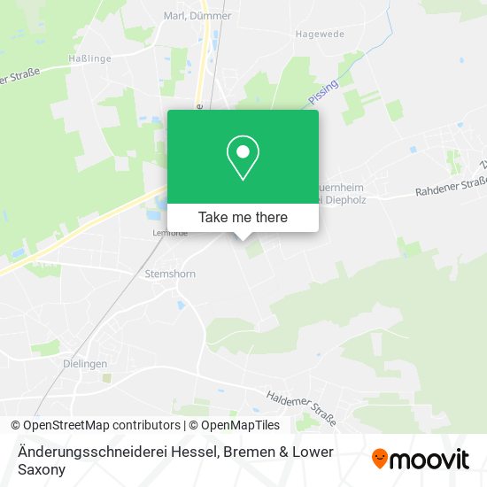 Änderungsschneiderei Hessel map