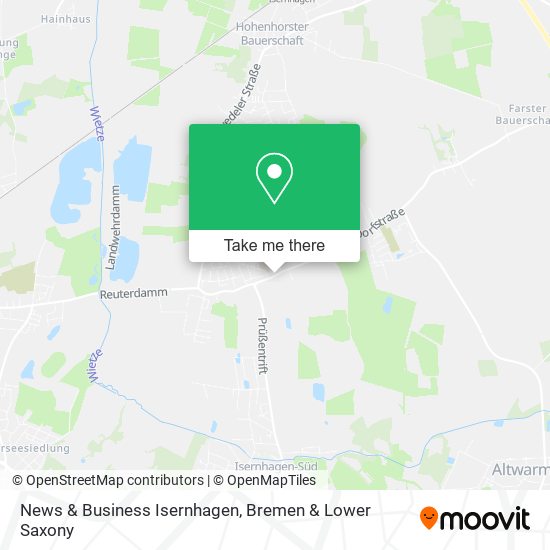 News & Business Isernhagen map