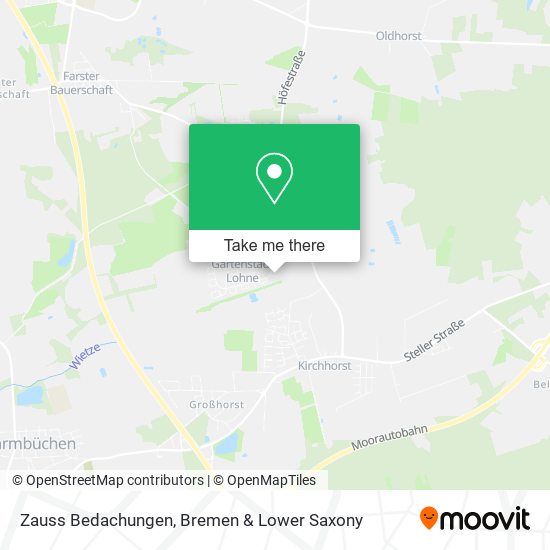 Zauss Bedachungen map