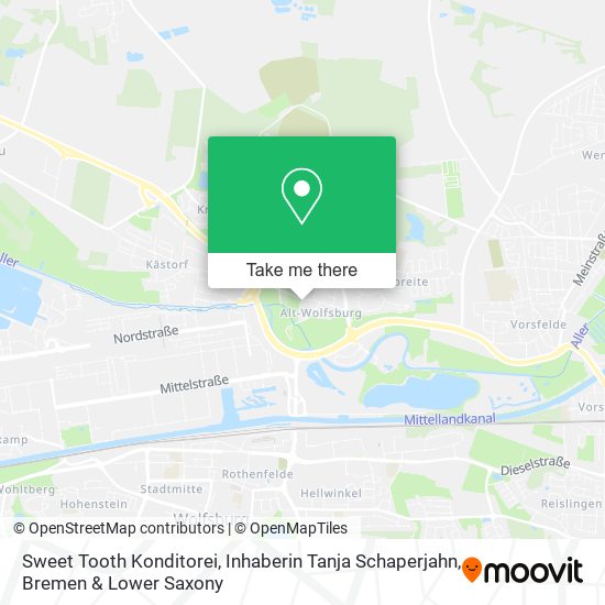 Sweet Tooth Konditorei, Inhaberin Tanja Schaperjahn map