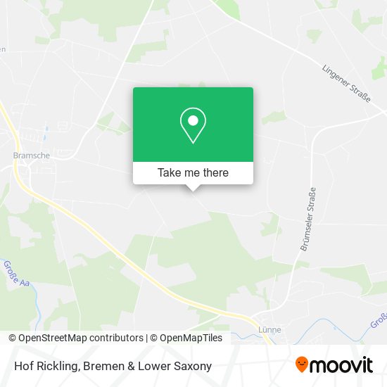 Hof Rickling map