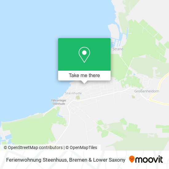 Ferienwohnung Steenhuus map
