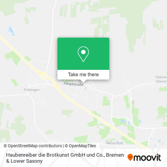 Haubenreiber die Brotkunst GmbH und Co. map
