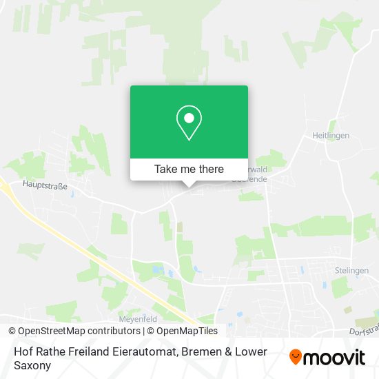 Hof Rathe Freiland Eierautomat map