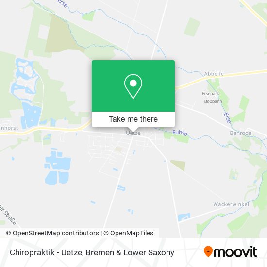Chiropraktik - Uetze map