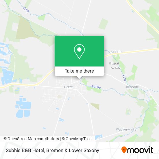 Subhis B&B Hotel map