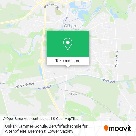 Oskar-Kämmer-Schule, Berufsfachschule für Altenpflege map