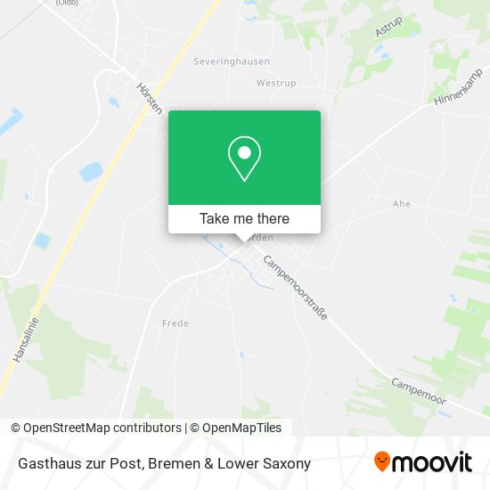 Gasthaus zur Post map