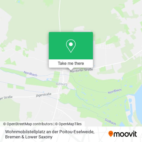 Wohnmobilstellplatz an der Poitou-Eselweide map