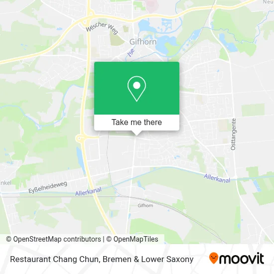 Restaurant Chang Chun map