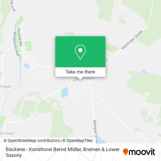 Bäckerei - Konditorei Bernd Müller map