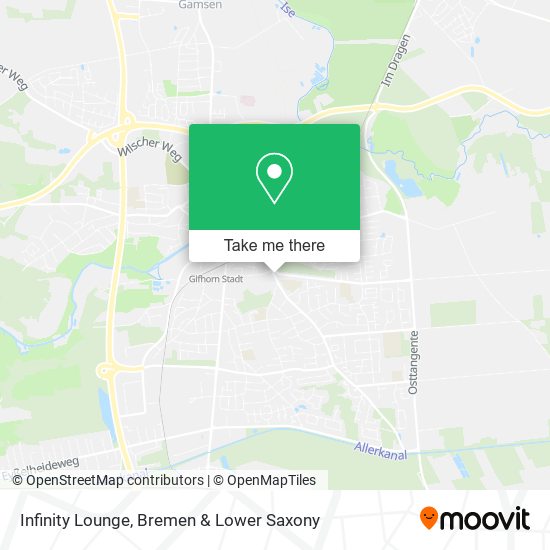 Infinity Lounge map
