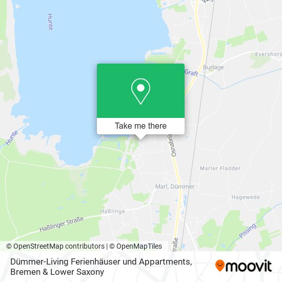Dümmer-Living Ferienhäuser und Appartments map
