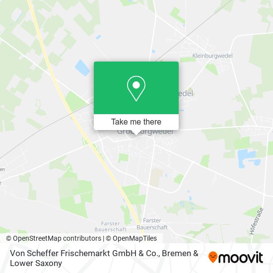 Von Scheffer Frischemarkt GmbH & Co. map