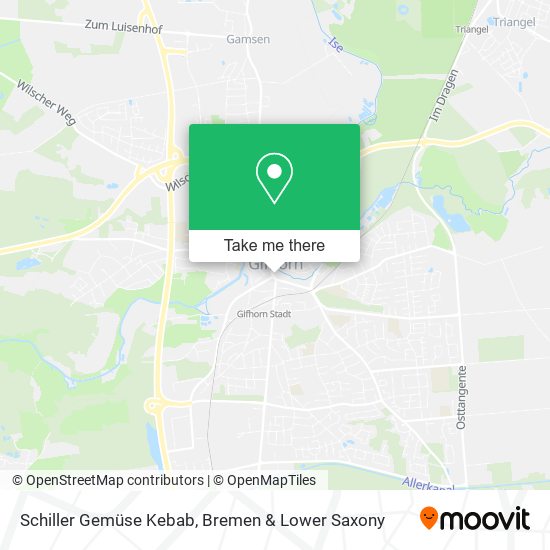 Schiller Gemüse Kebab map