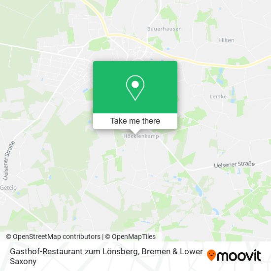 Gasthof-Restaurant zum Lönsberg map