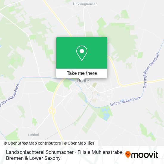 Landschlachterei Schumacher - Filiale Mühlenstrabe map