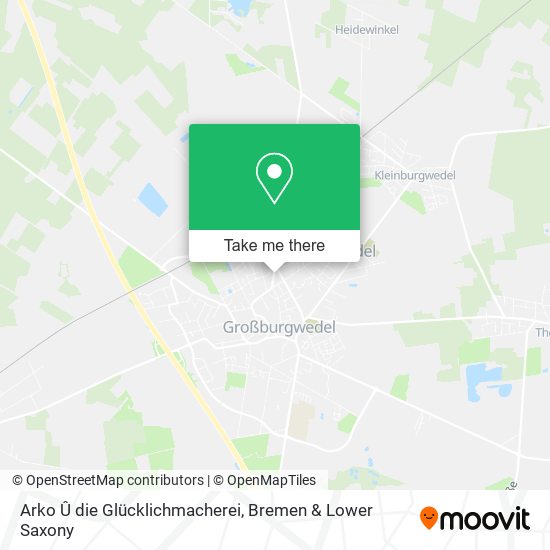 Arko Û die Glücklichmacherei map