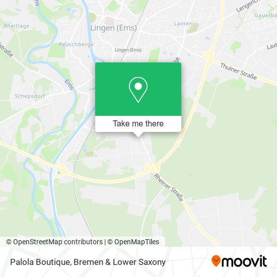 Palola Boutique map
