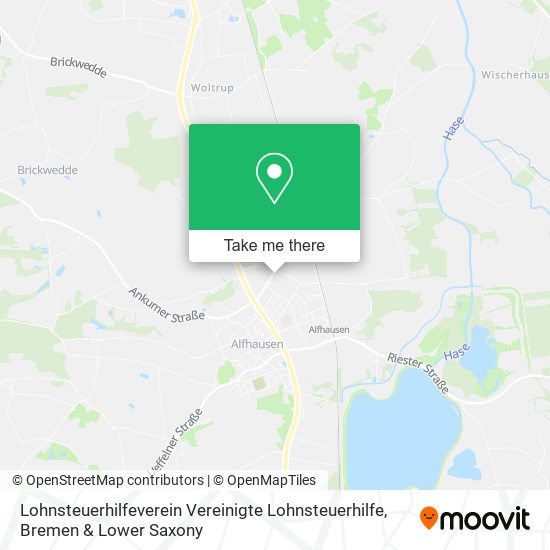 Lohnsteuerhilfeverein Vereinigte Lohnsteuerhilfe map
