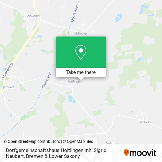 Dorfgemeinschaftshaus Holtlingen Inh. Sigrid Neubert map