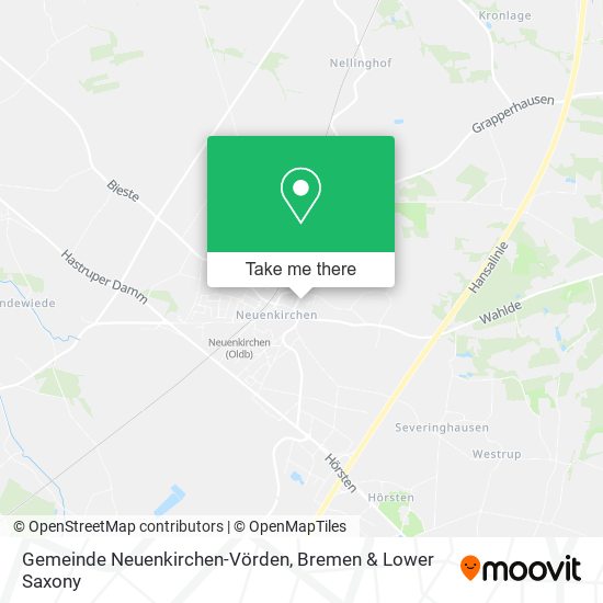 Gemeinde Neuenkirchen-Vörden map
