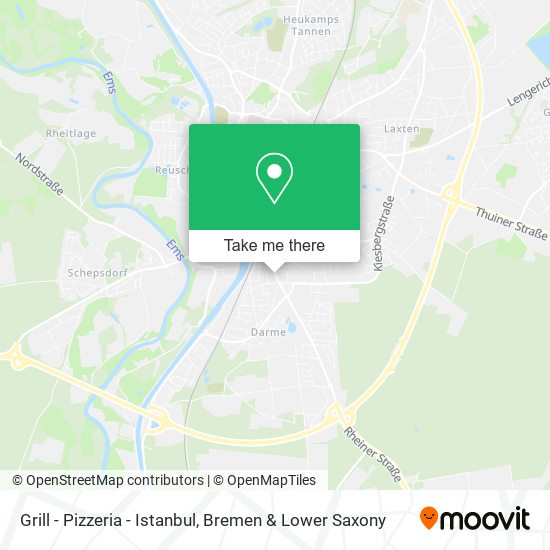 Grill - Pizzeria - Istanbul map
