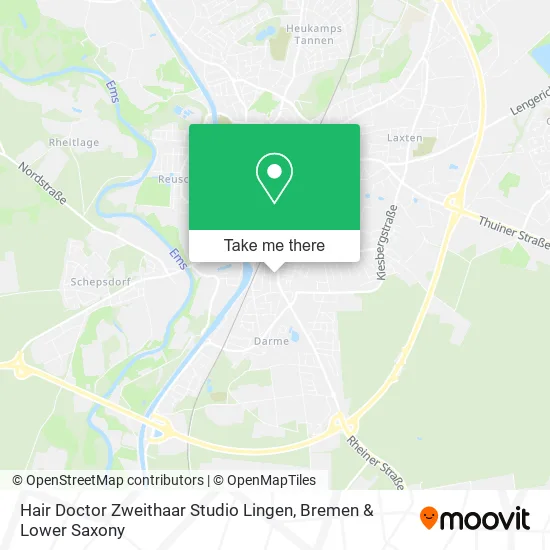 Hair Doctor Zweithaar Studio Lingen map