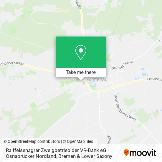 Raiffeisenagrar Zweigbetrieb der VR-Bank eG Osnabrücker Nordland map