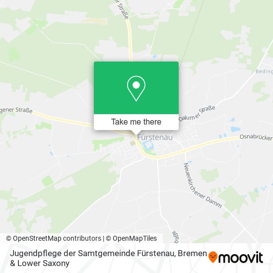 Jugendpflege der Samtgemeinde Fürstenau map