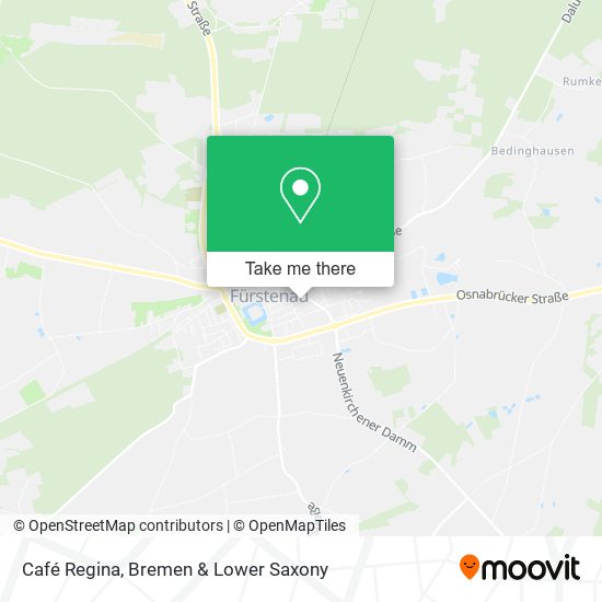 Café Regina map