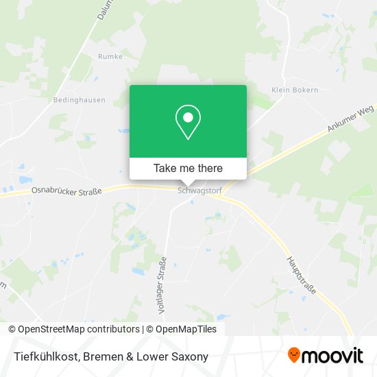 Tiefkühlkost map