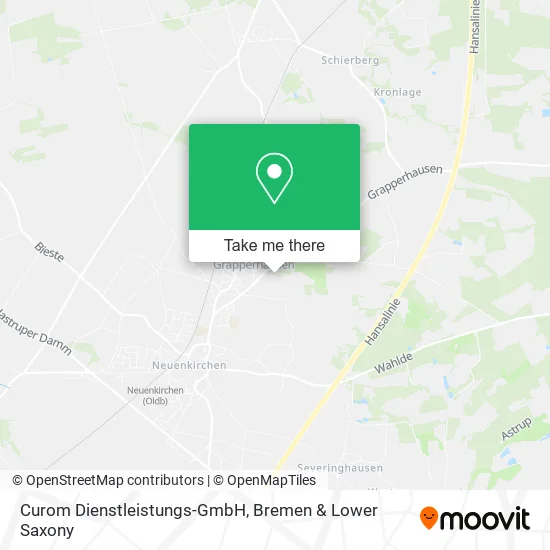 Карта Curom Dienstleistungs-GmbH