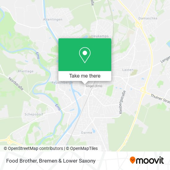 Food Brother map