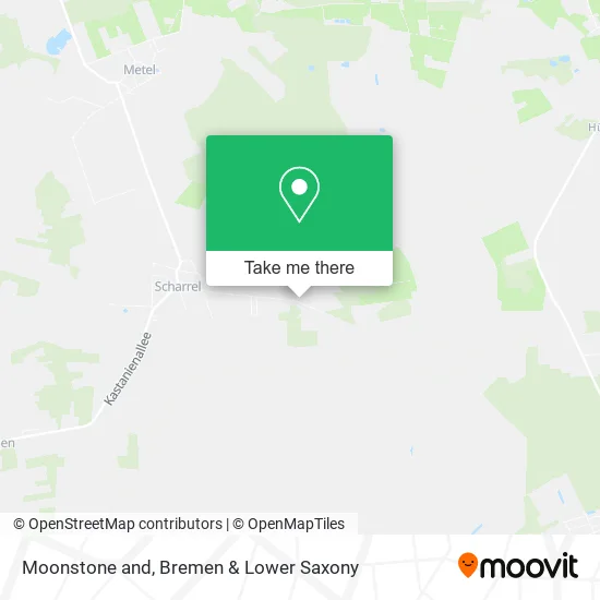 Moonstone and map